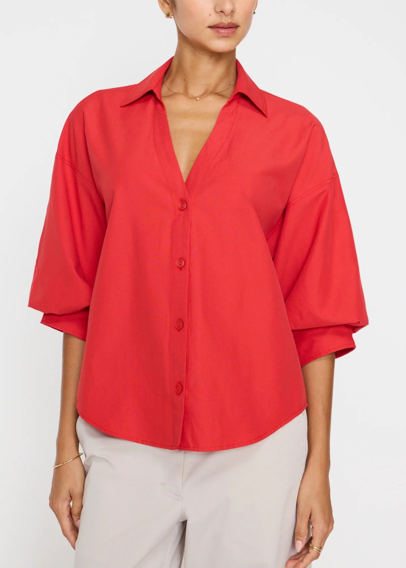 Brochu Walker Kate Shirt Poppy