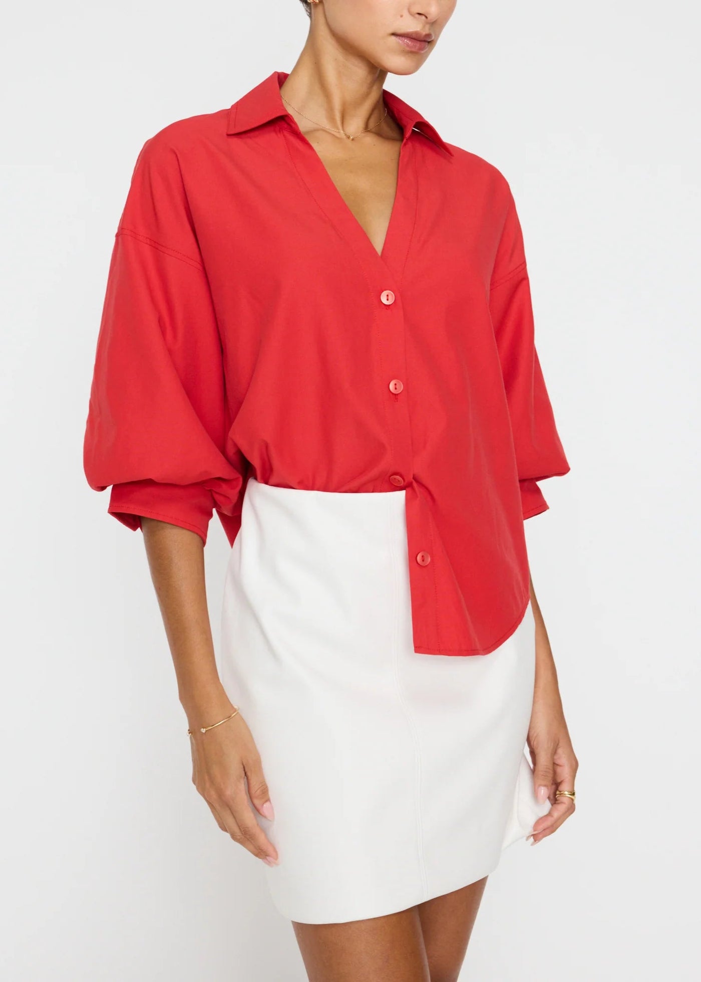 Brochu Walker Kate Shirt Poppy