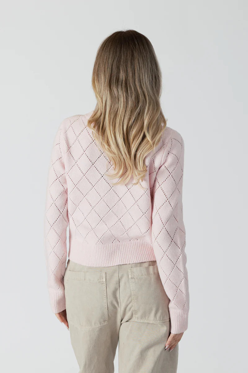 Lyla & Luxe Eco Cardigan W/ Cherries