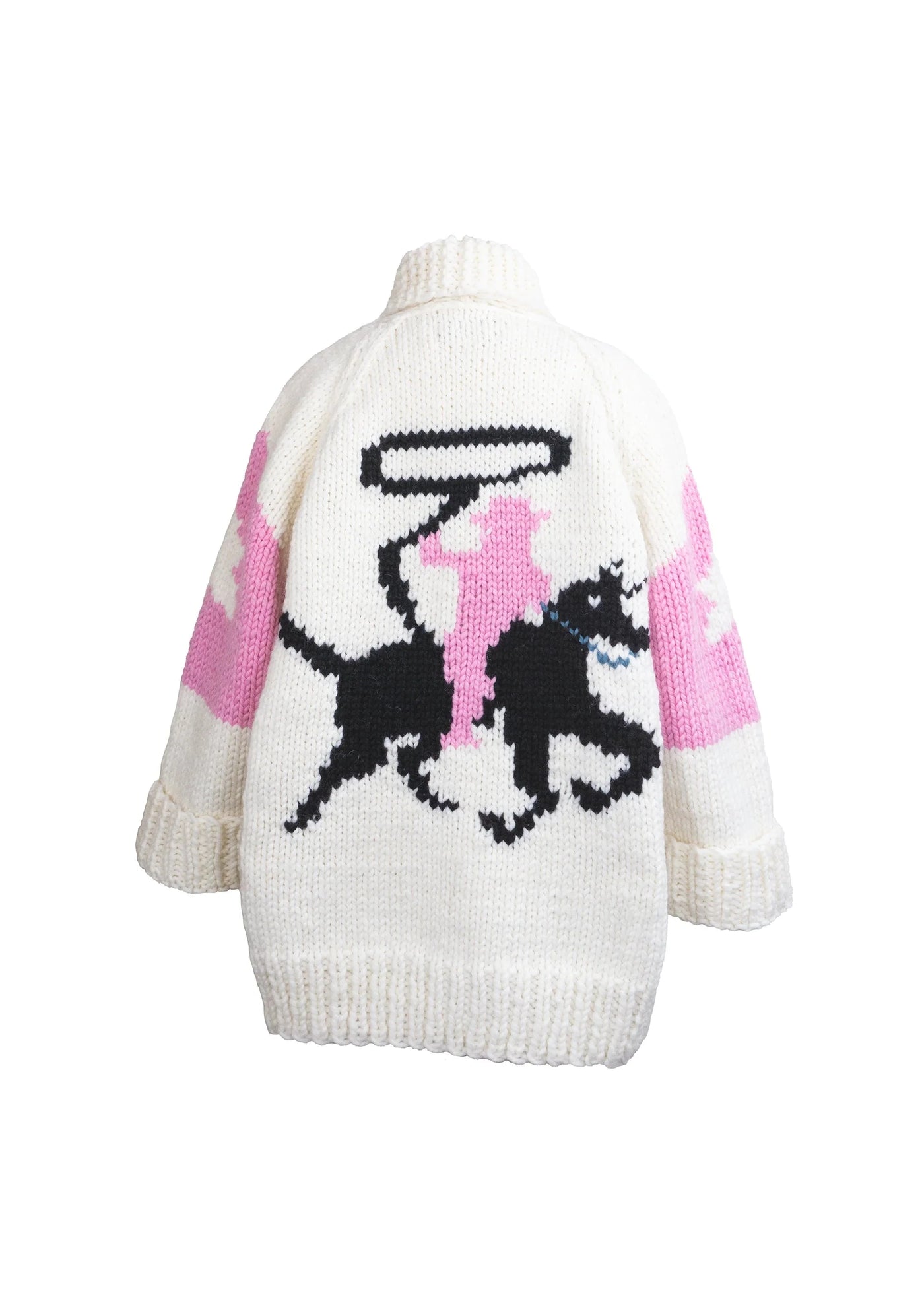 Gogo Long Cowboy Wool Cardi Snow