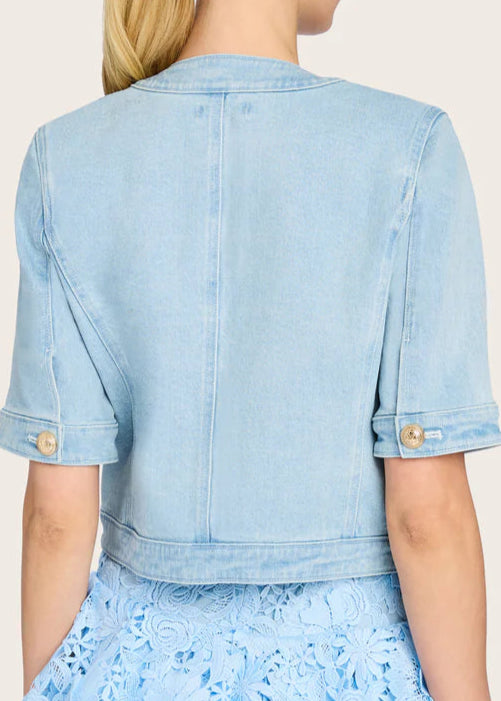 Generation Love Devika Denim Jacket Sky Blue