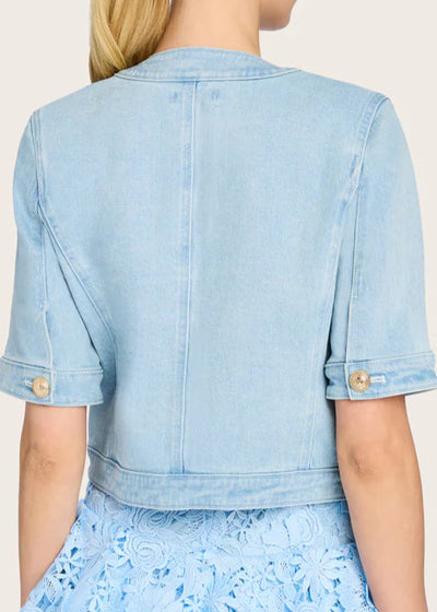 Generation Love Devika Denim Jacket Sky Blue