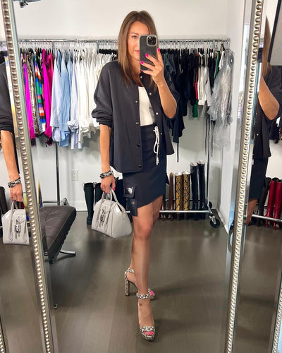 CHRLDR Yael Doodle Love Jacket - Black