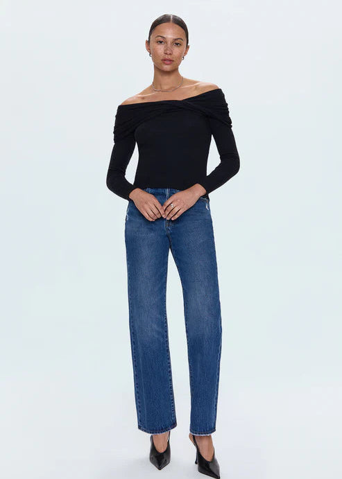 Pistola Lyra Off Shoulder Top Black