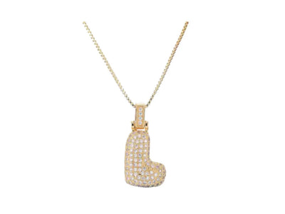 LIVIE Bubble Letter Charm