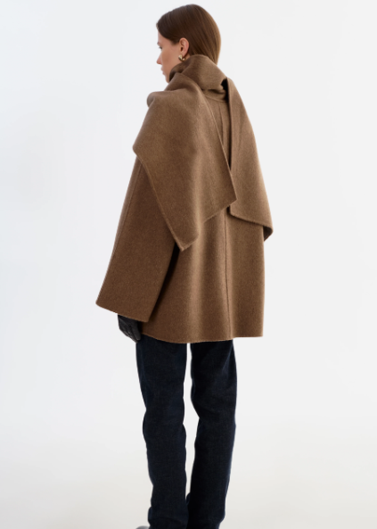 Lamarque Anca Coat Heather Brown