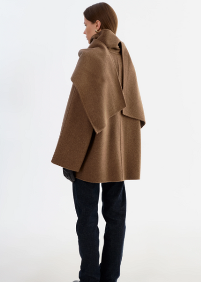 Lamarque Anca Coat Heather Brown