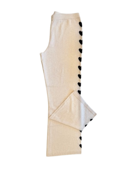 Lisa Todd Love Track Cotton/Cashmere Pants Sheepskin