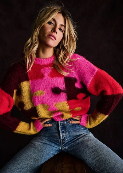 Lisa Todd Puzzled Sweater Multi