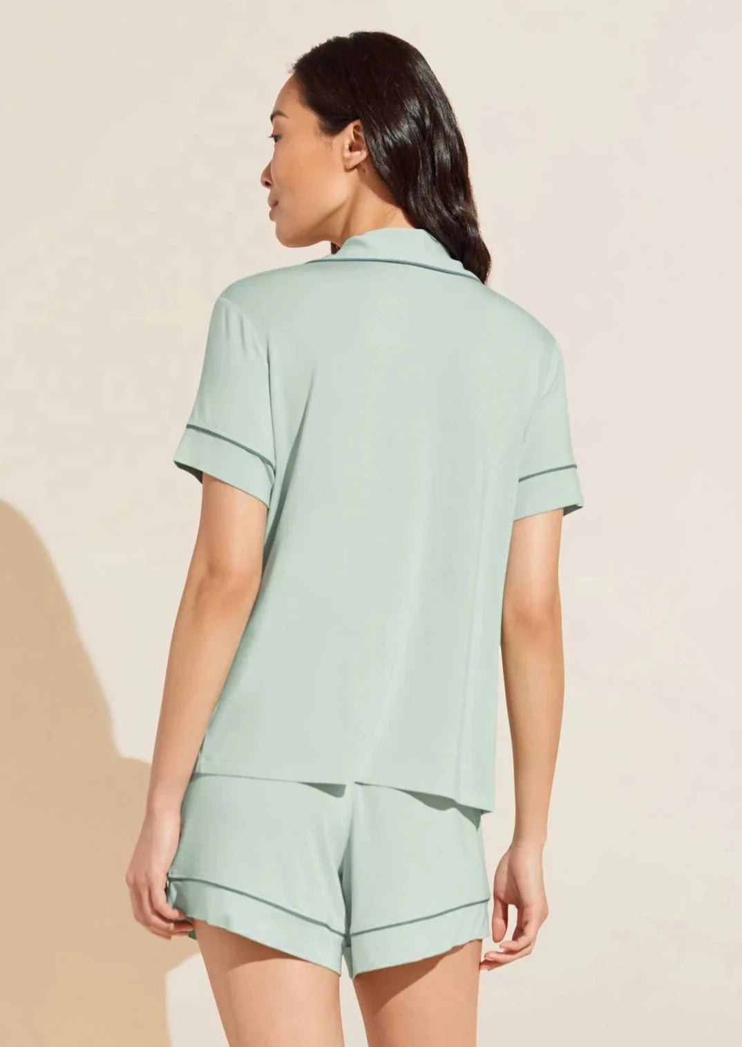 Eberjey The Gisele Relaxed Pj Set - Mint 