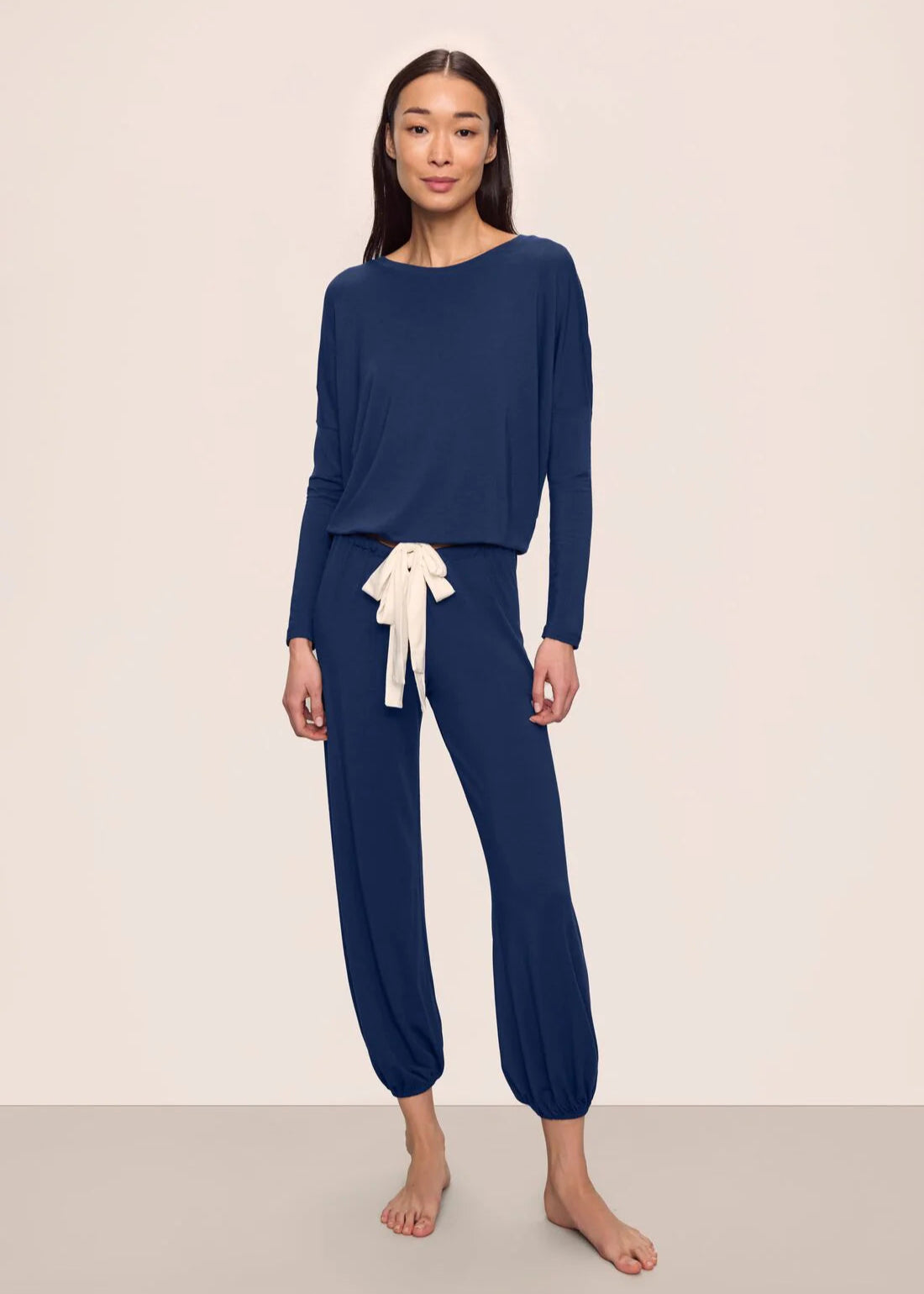 Eberjey Gisele Slouchy Set Navy/Ivory