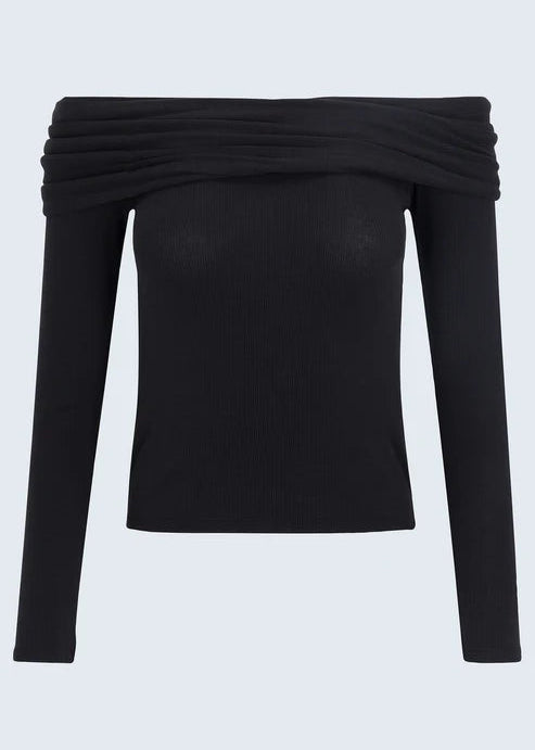 Pistola Lyra Off Shoulder Top Black