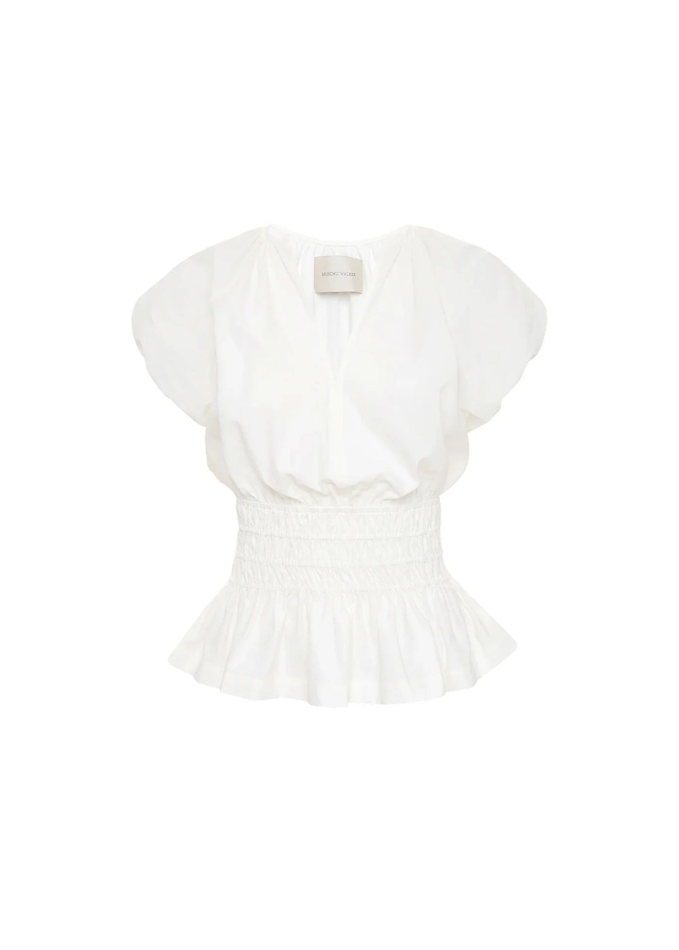 Brochu Walker Mina top Ivory