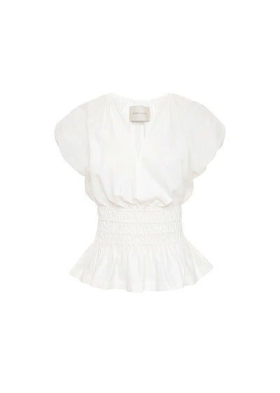 Brochu Walker Mina top Ivory