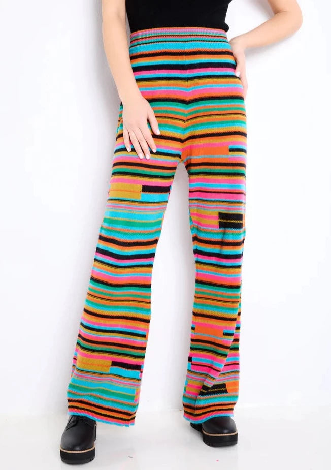 Lisa Todd Next In Line Striped Pants - Multicolour