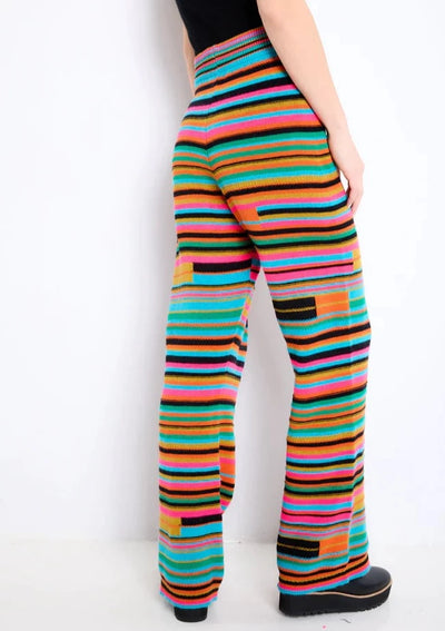 Lisa Todd Next In Line Striped Pants - Multicolour