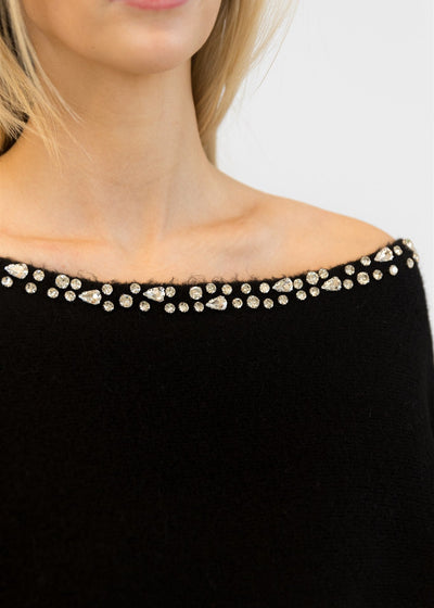 Lyla & Luxe Boatneck Black