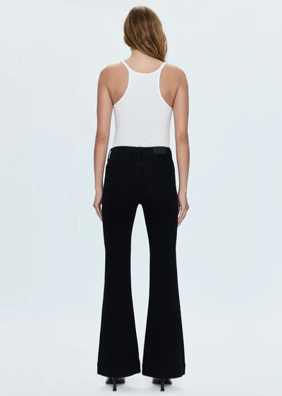 Pistola Kinsley Mid Rise Ultra Flare Pant Black