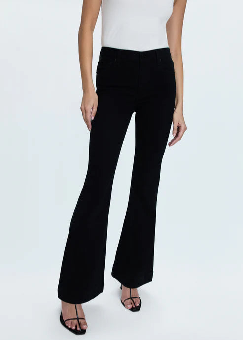 Pistola Kinsley Mid Rise Ultra Flare Pant Black