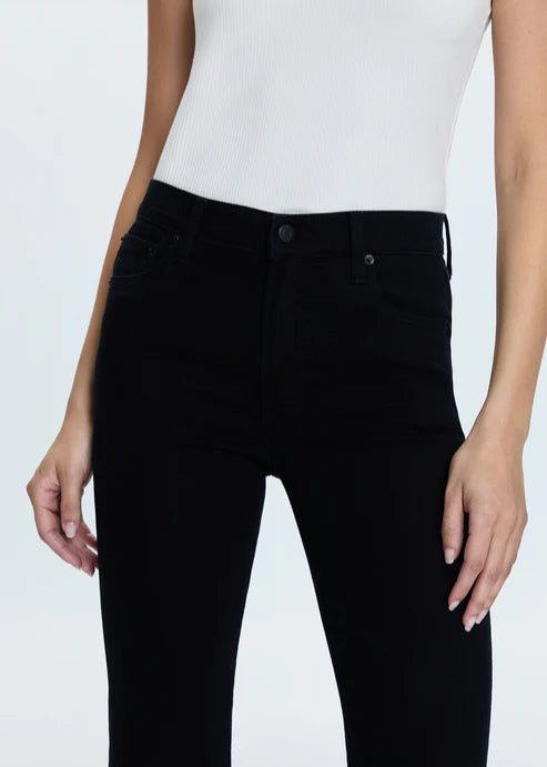 Pistola Kinsley Mid Rise Ultra Flare Pant Black