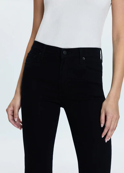 Pistola Kinsley Mid Rise Ultra Flare Pant Black