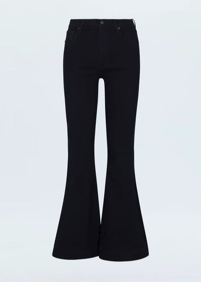 Pistola Kinsley Mid Rise Ultra Flare Pant Black