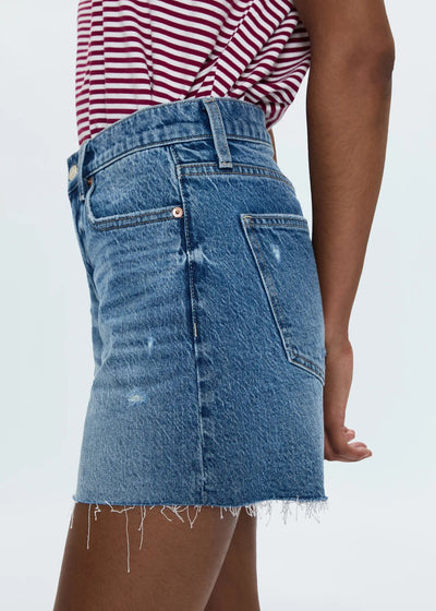 Pistola Kennedy Relaxed Mid Rise Cut Off Short Central Vintage