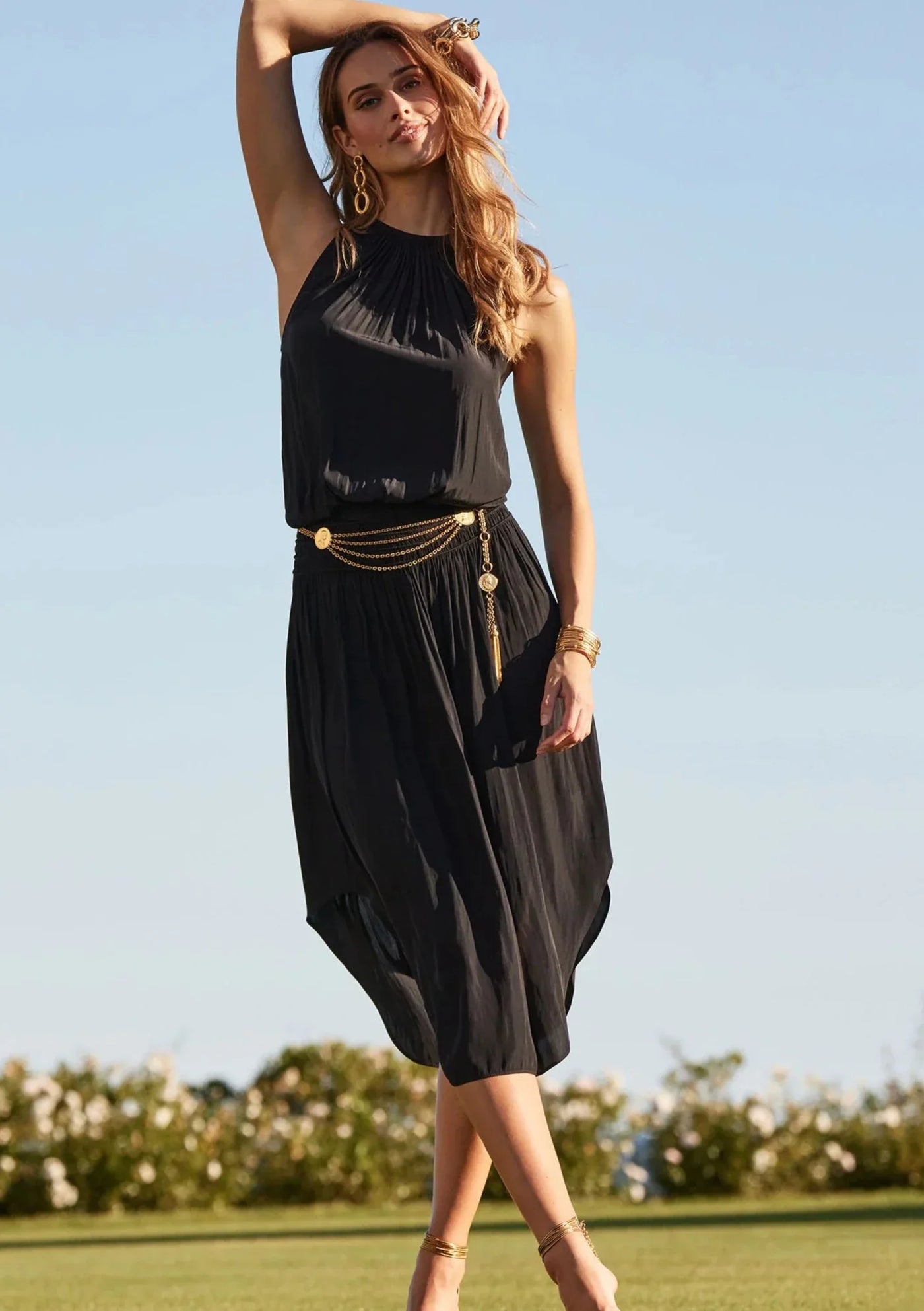 Ramy brook audrey midi dress discount