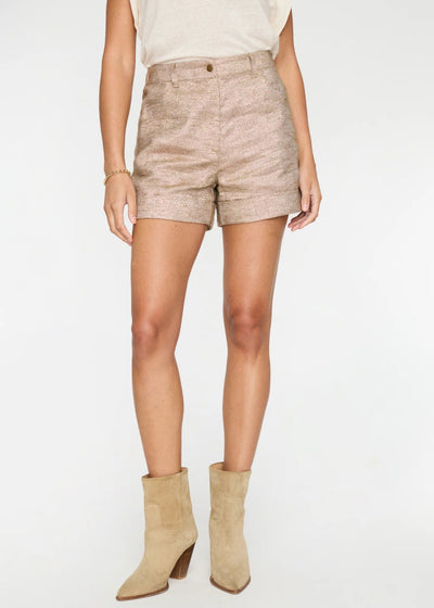 Brochu Walker Pippa Cuffed Short Gold