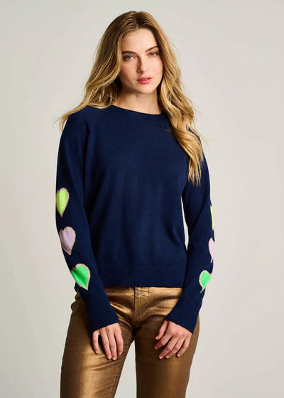 Lisa Todd Love Affairs Sweater Navy