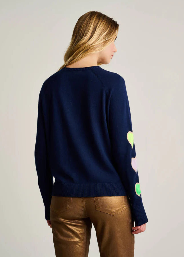 Lisa Todd Love Affairs Sweater Navy