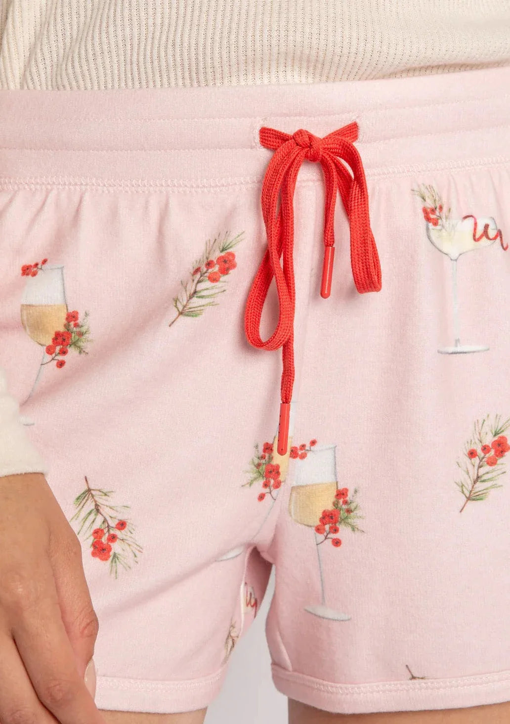 PJ Salvage Cabin & Cocktails Pj Shorts - Pink Dream