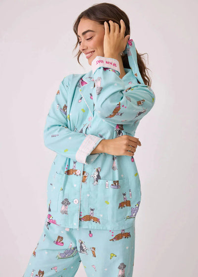 Pj Salvage Flannels Pj Set Mint