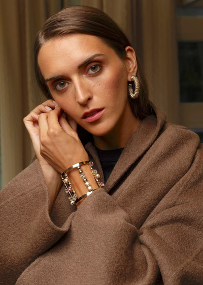 Rebekah Price Orbit Hoops Earrings