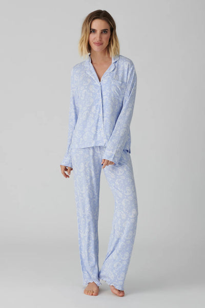 Pj Salvage Pretty in Paisley Pj Set Blue