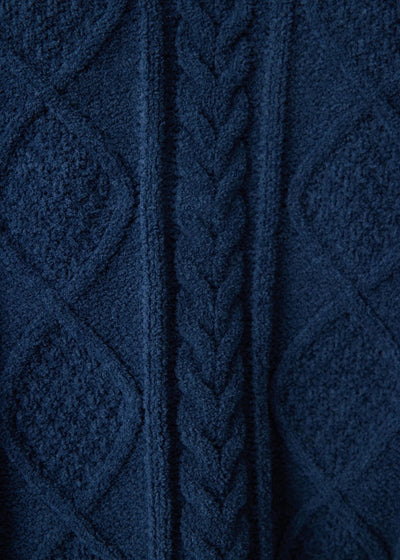 PJ Salvage Chenille Cozy Cable Lounge Pants Midnight
