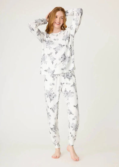 Pj Salvage Feeling Loved Pj Set - Roses