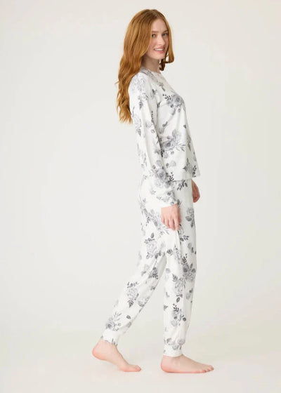 Pj Salvage Feeling Loved Pj Set - Roses