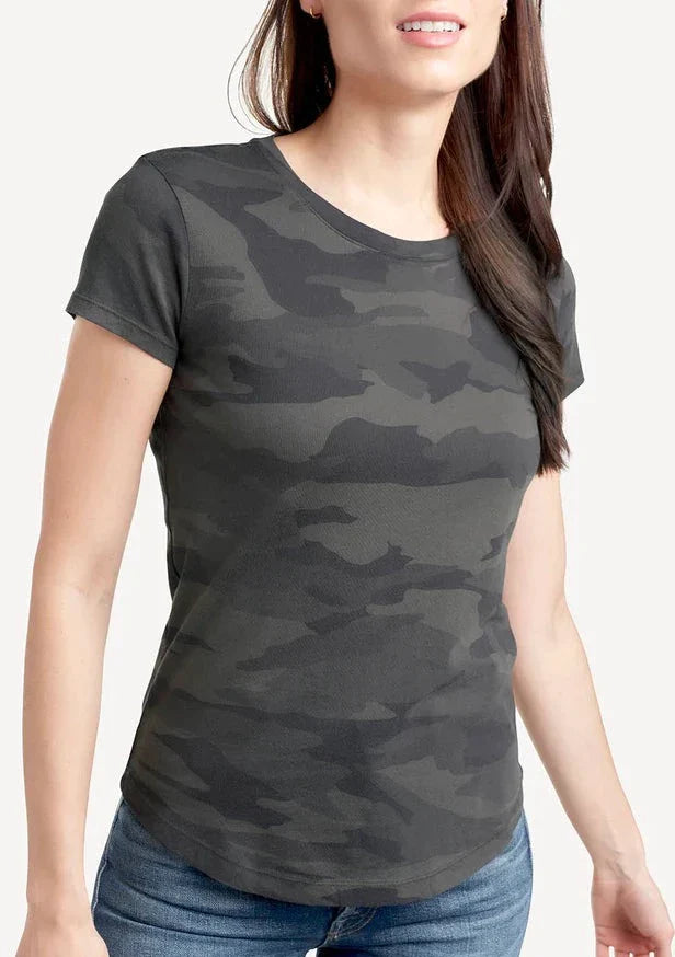 Splendid Crew Tee - Camo