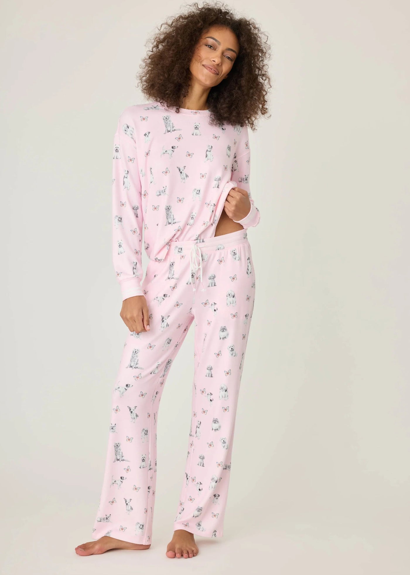 Pj Salvage Butterfly Grove Set Pink