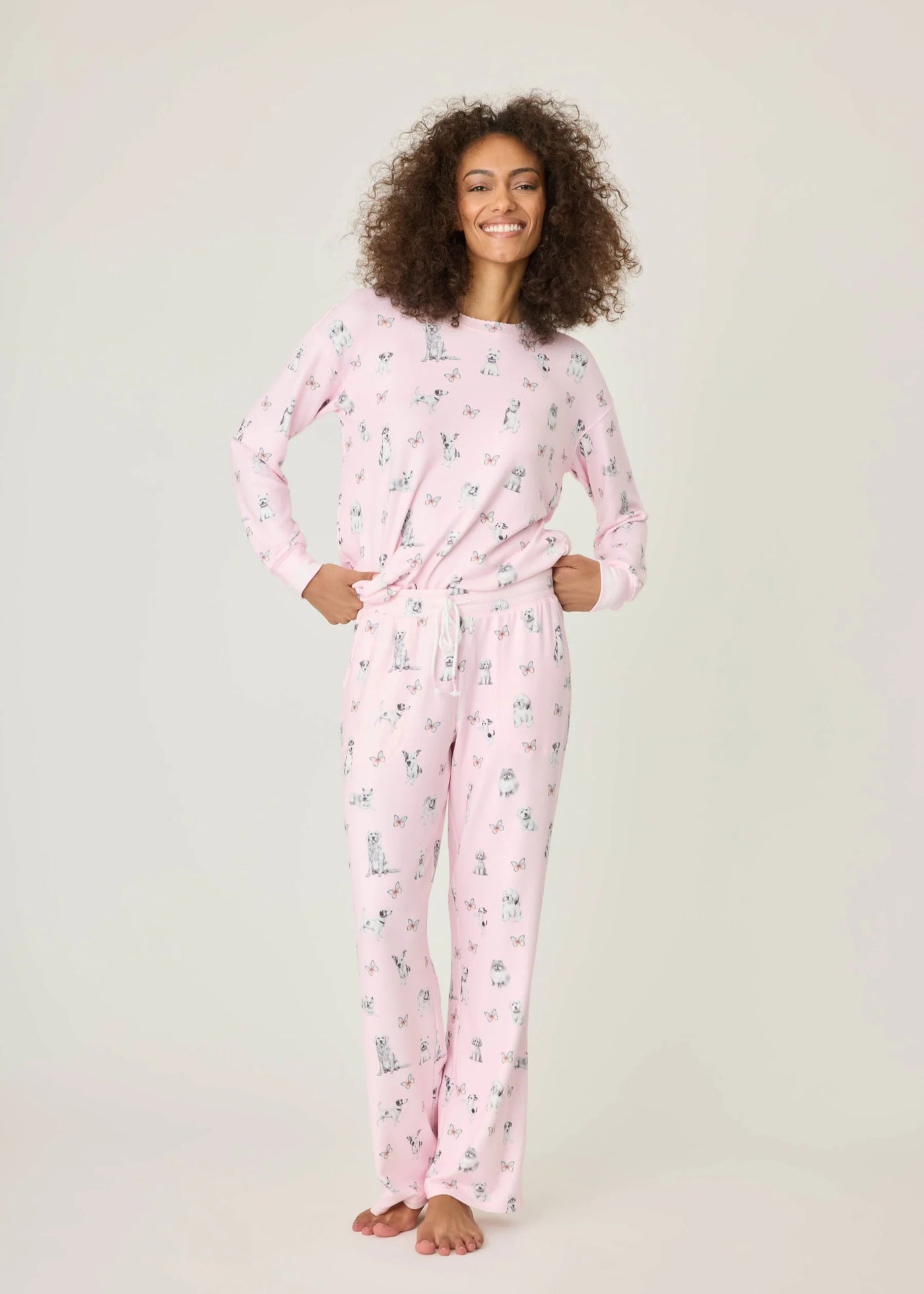 Pj Salvage Butterfly Grove Set Pink