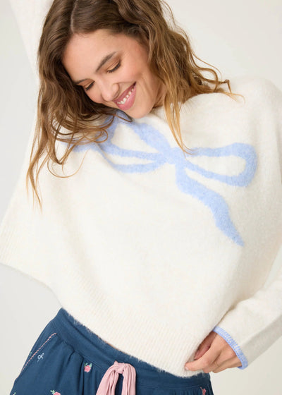 Pj Salvage English Bow Sweater