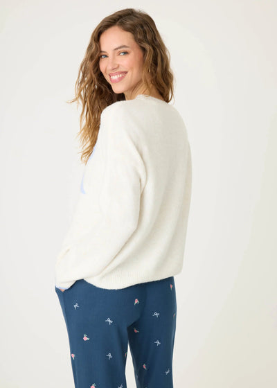 Pj Salvage English Bow Sweater