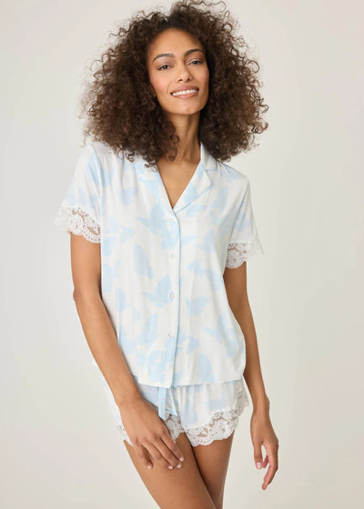 Pj Salvage Forever Dreams Butterfly Set Baby Blue