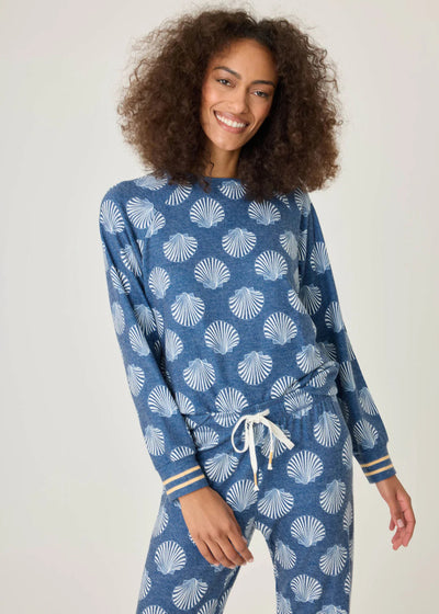 Pj Salvage Maritime Lounge Set Blue