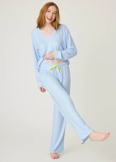 PJ Salvage Beautiful Life Polka Dot PJ Set