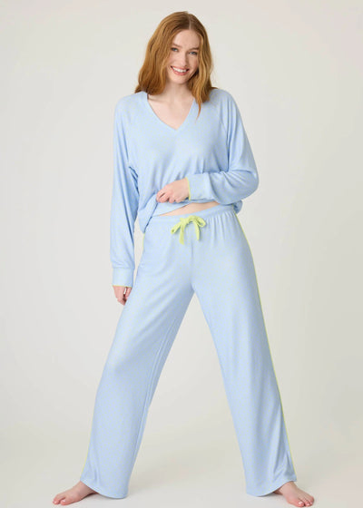 PJ Salvage Beautiful Life Polka Dot PJ Set