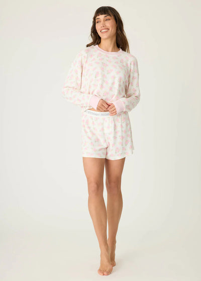 PJ Salvage Boyfriend Boxer Short Gift Sets Ivory