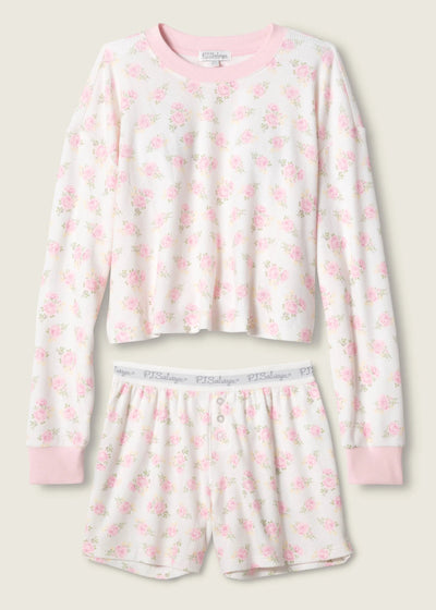 PJ Salvage Boyfriend Boxer Short Gift Sets Ivory