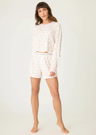 PJ Salvage Boyfriend Boxer Short Gift Sets Ivory